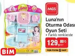 LUNA’NIN OTURMA ODASI OYUN SETİ OYUNCAK